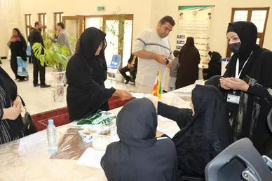 عکس‌هایی از انتخابات چهاردهمین دوره ریاست‌جمهوری در کنسولگری ایران در هرات افغانستان