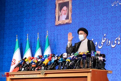 نشست خبری رئیس جمهور منتخب