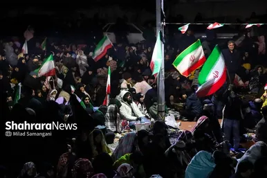 گزارش تصویری | مراسم احیای اولین شب قدر رمضان ۱۴۰۴ - چهارراه مخابرات مشهد