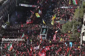 خدمت&zwnj;رسانی هلال احمر به بیش از ۵۳ هزار زائر و عزادار در تشییع رهبر شهید در مشهد