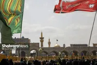 ویدئو| گل آرایی روضه منوره و ضریح مطهر رضوی همزمان با ایام ولادت امام رضا(ع)