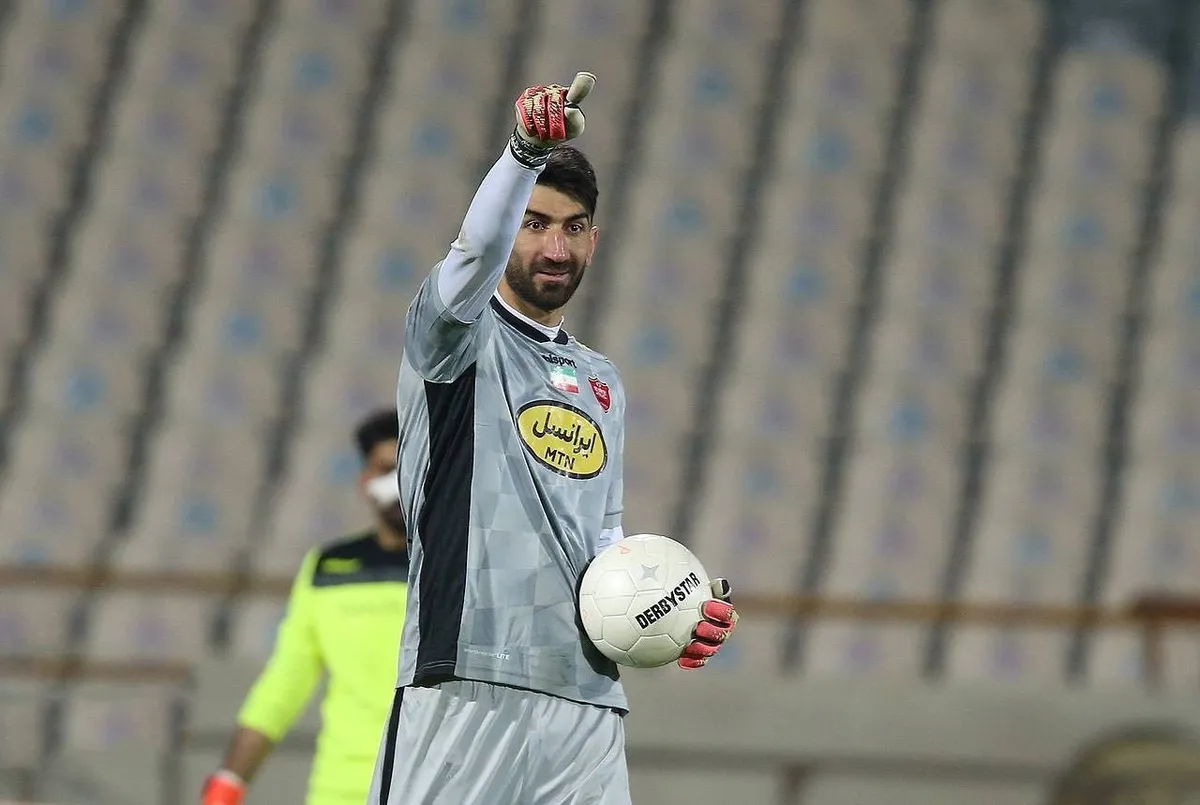 بیرانوند، در جمع ۴۰ بازیکن برتر تاریخ پرسپولیس