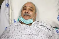 «محمد کاسبی» با دستگاه اکسیژن زندگی می‌کند