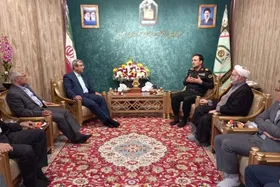 استاندار خراسان رضوی با فرمانده انتظامی استان گفت‌وگو کرد