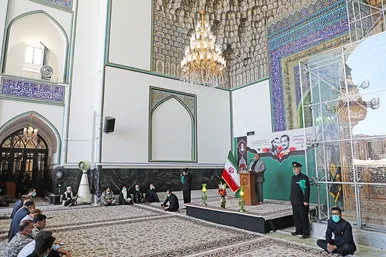 مراسم بزرگداشت سالگرد شهدای دولت در مسجد گوهر شاد