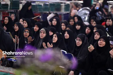 مراسم احیای ناشنوایان در حرم مطهر امام رضا(ع)