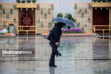 گزارش تصویری | بارش باران بهاری در مشهد (۱۹ فرودین ۱۴۰۴)