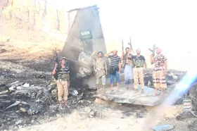 یمنی&zwnj;ها یک جنگنده&zwnj; F-15SA سعودی را سرنگون کردند + فیلم و عکس