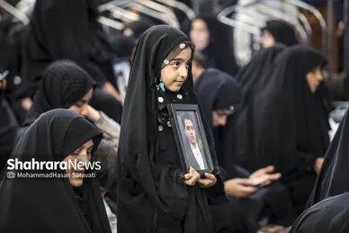 گزارش تصویری | مراسم چهلم شهدای حوادث دی ماه در حرم مطهر رضوی با حضور رئیس جمهور