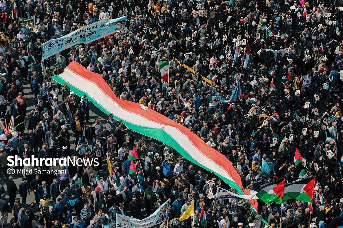 مسیر‌های راهپیمایی روز قدس ۱۴۰۴ در تهران اعلام شد + جزئیات