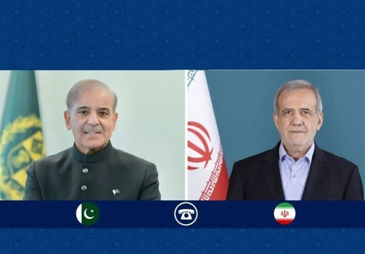 شهباز شریف با پزشکیان گفتگو کرد
