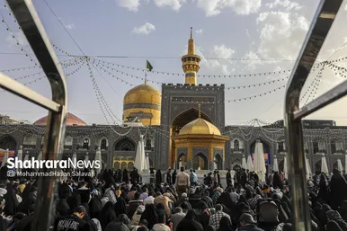 گزارش تصویری | مراسم پر فیض دعای عرفه در حرم مطهر رضوی | سه شنبه ۵ خرداد ۱۴۰۵