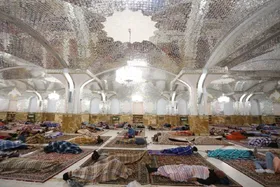 اماکن جدید استراحت شبانه زائران در حرم امام رضا(ع) تعیین شد