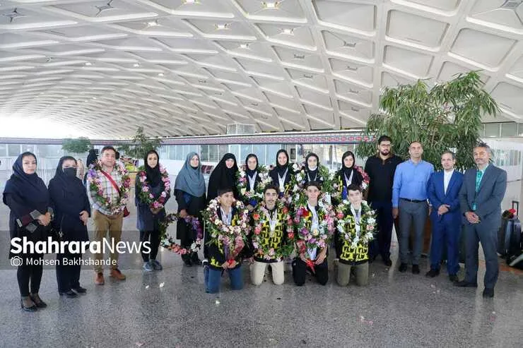 بازگشت بدمینتون بازان ایران از «دوشنبه» به «مشهد» + ویدئو