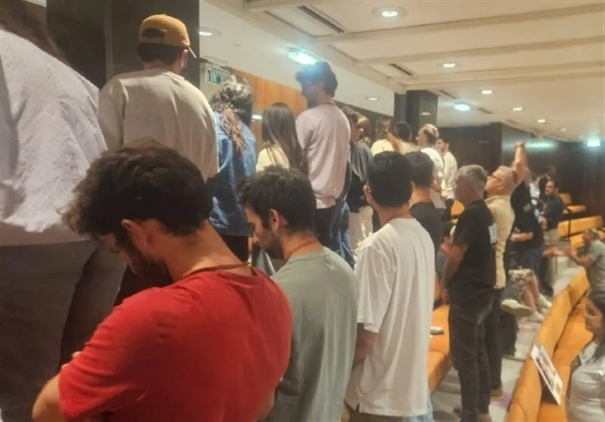 تنش در سخنرانی نتانیاهو در کنست| معترضان به نتانیاهو پشت کردند