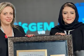 کسب مدال شایستگی آکادمی علوم اروپا توسط بانوی تبریزی
