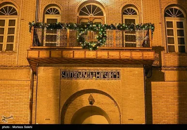 حال و هوای کلیسای وانک در آستانه سال نو میلادی