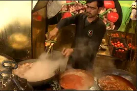 کوچه کبابی&zwnj;ها در شارنو کابل + فیلم