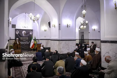 گزارش تصویری | مراسم ترحیم مرحوم آیت‌الله محمدهادی عبدخدایی در حرم مطهر رضوی