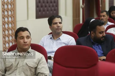 مراسم روز خبرنگار در مشهد