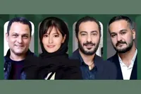 پردیس احمدیه و نوید محمدزاده در پشت‌صحنه «یل» + عکس و بازیگران