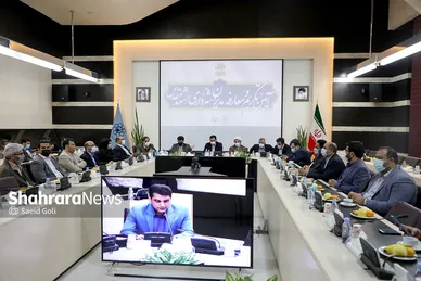 آیین تکریم و معارفه مدیران شهری و مدیرعامل موسسه فرهنگی شهرآرا