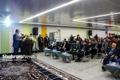 مراسم بهره‌برداری از دسترسی اصلی ایستگاه الندشت
