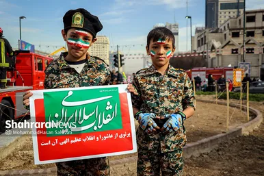 راهپیمایی خودرویی ۲۲ بهمن در مشهد - ۲