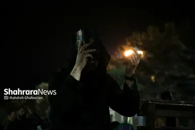 مراسم احیای شب ۲۱ ماه رمضان در بهشت رضا(ع)