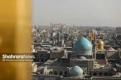 گزارش تصویری | عزاداری شهادت رهبر معظم انقلاب اسلامی، در حرم امام‌رضا(ع) - ۱
