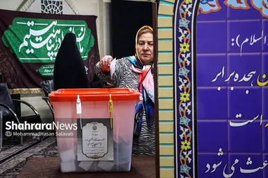عکس‌هایی از مرحله دوم انتخابات چهاردهمین دوره ریاست‌جمهوری در مشهد (۶)
