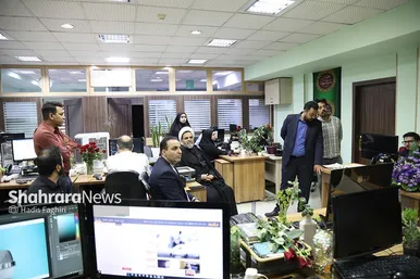 بازدید جمعی از مسئولین شهری و استانی مشهدمقدس از موسسه فرهنگی شهرآرا (۵) (۱۷ مرداد ۱۴۰۳)