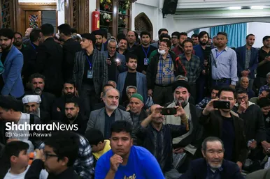مهاجران افغانستانی در سوگ رئیس‌جمهور شهید