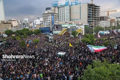 مشهد در ماتم رئیس جمهور شهید (۲)