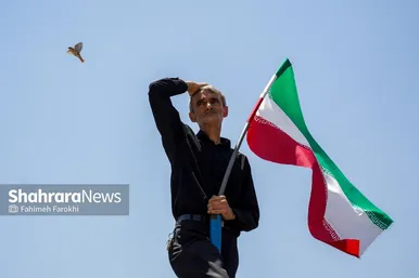 گزارش تصویری | تشییع پیکر امام شهید در تهران (۱۵ تیر ۱۴۰۵) - ۵
