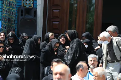 تشییع پیکر مرحوم «مهدی صباغی»