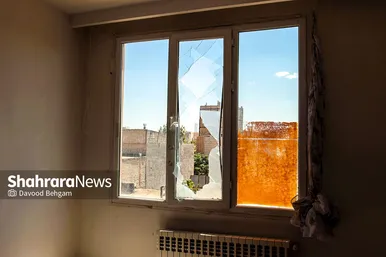 انفجار شدید یک ساختمان مسکونی در بلوار فاطمیه مشهد