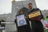مادر ماکان نصیری: به داشتن عنوان «مادر شهید» افتخار می‌کنم + فیلم