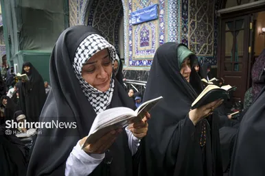 گزارش تصویری | قرائت دعای عرفه در حرم امام‌رضا(ع) (۱۵ خرداد ۱۴۰۴)