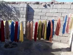 نخ ریسی و رنگ ریزی سنتی در خواف احیا شد