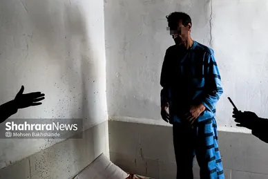 بازسازی صحنه قتل با آسفالت خیابان در مشهد
