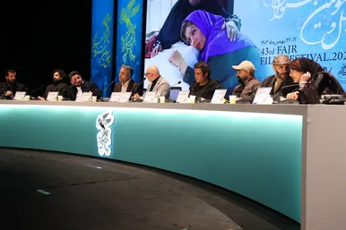 گزارش تصویری | فتوکال و نشست خبری فیلم «آبستن» در جشنواره فیلم فجر ۱۴۰۳