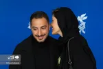 تصاویر نوید محمدزاده و فرشته حسینی در فوتوکال و نشست رسانه‌ای فیلم «دسته دختران»