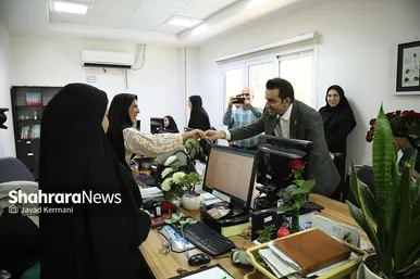 بازدید جمعی از مسئولین شهری و استانی مشهدمقدس از موسسه فرهنگی شهرآرا (۴) (۱۷ مرداد ۱۴۰۳)