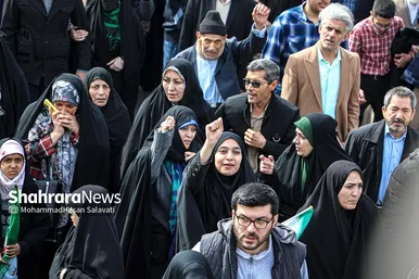 گزارش تصویری (۳) | راهپیمایی روز ۲۲ بهمن در مشهد