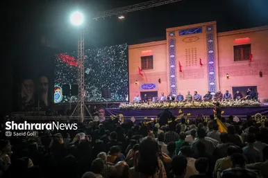 گزارش تصویری | محفل قرآنی «اربعین رهبر شهید» در میدان شهدای مشهد