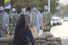 فضاسازی شهر مشهد با حال&zwnj;وهوای دفاع مقدس