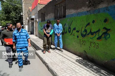 بازسازی صحنه قتل در عطاری