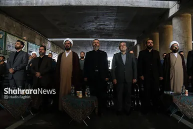 افتتاح تقاطع غیرهمسطح حضرت قمر بنی‌هاشم(ع) در مشهد