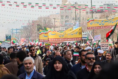 راهپیمایی 22 بهمن در مشهد - 2